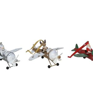 Ukras za bor "Djedica u avionu"