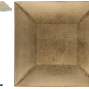 Tanjur kvadratni zlatni