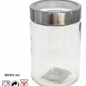 Staklenka za namirnice 1200 ml
