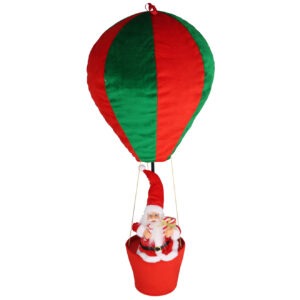Djed Božićnjak u balonu